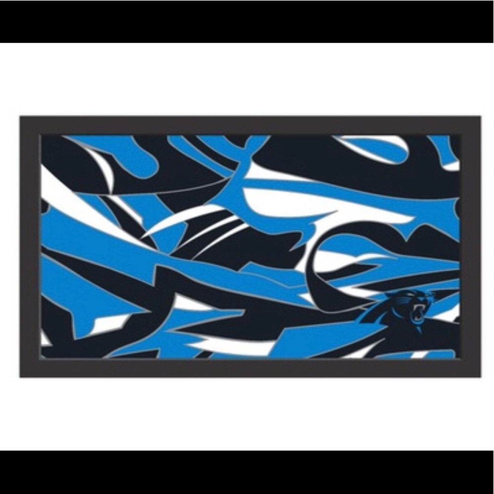 NWT NFL Carolina Panthers Canvas Decor